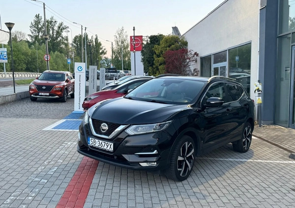 Nissan Qashqai cena 67000 przebieg: 99320, rok produkcji 2018 z Biała małe 497